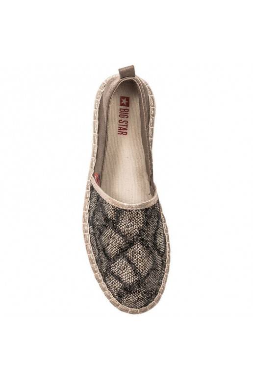 Women's Espadrilles Big Star Brown FF274A515
