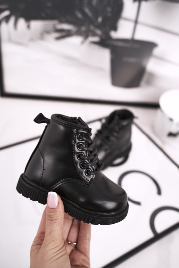 Šilti vaikiški aulinukai kerziukai juodos spalvos Ammy FRROCK - 1