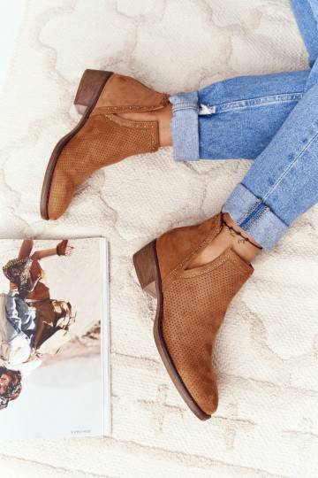 Openwork Boots With Cutouts... 2