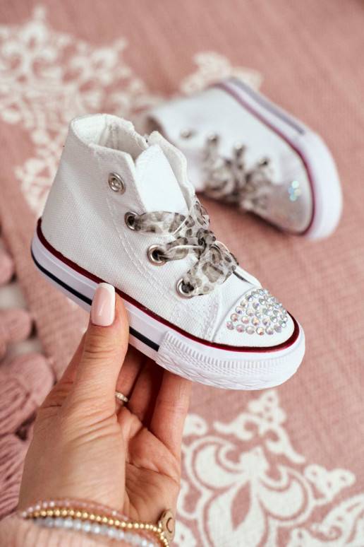 copy of Children's Sneakers High White Smile