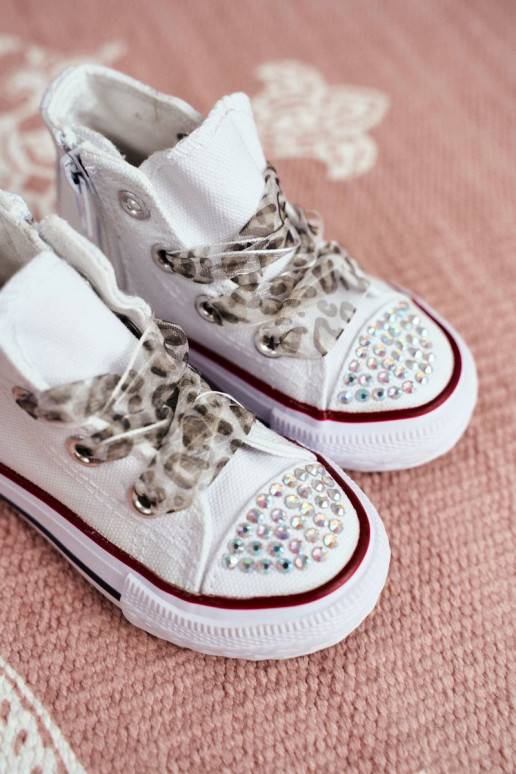 copy of Children's Sneakers High White Smile