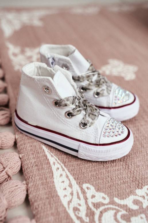 copy of Children's Sneakers High White Smile