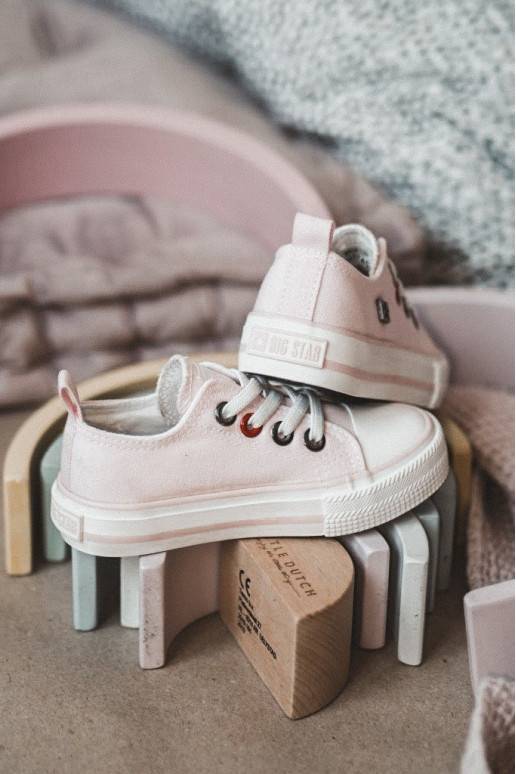 copy of Children's Classic Low Sneakers BIG STAR HH374093 Pink