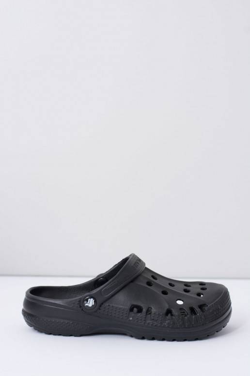 Women's Slides Crocs Black Foam EVA