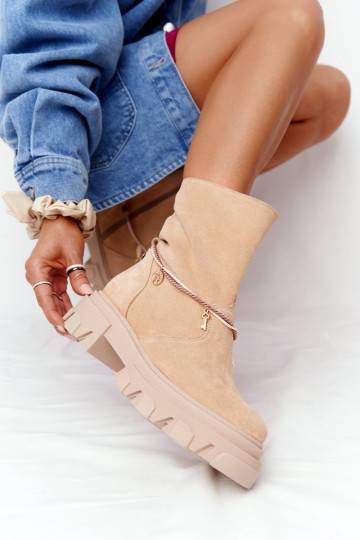 Women's Suede Boots Lewski...
