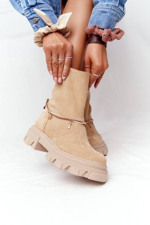 Women's Suede Boots Lewski Shoes... Women's Suede Boots Lewski Shoes...