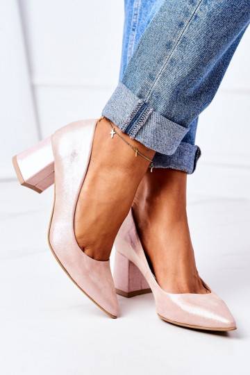 Satin Pumps Lewski Shoes...