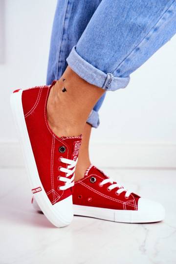 Women's Sneakers Big Star Red FF274089 2