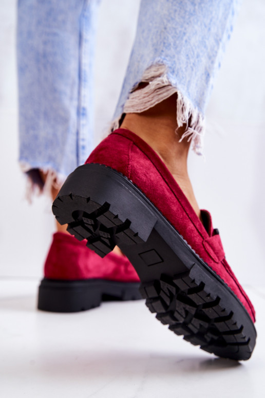 Zomšiniai mokasiani La.Fi rožinės...