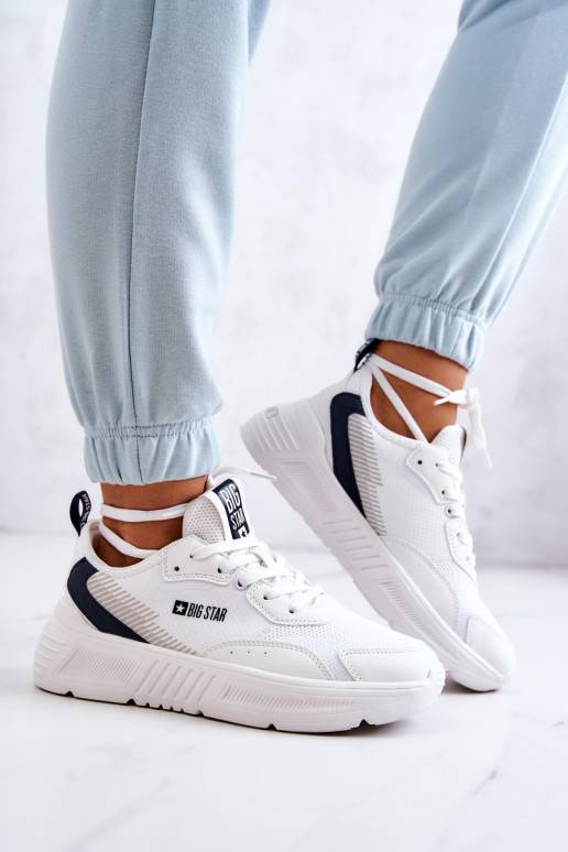Fashionable Sneakers Big Star White Fashionable Sneakers Big Star White