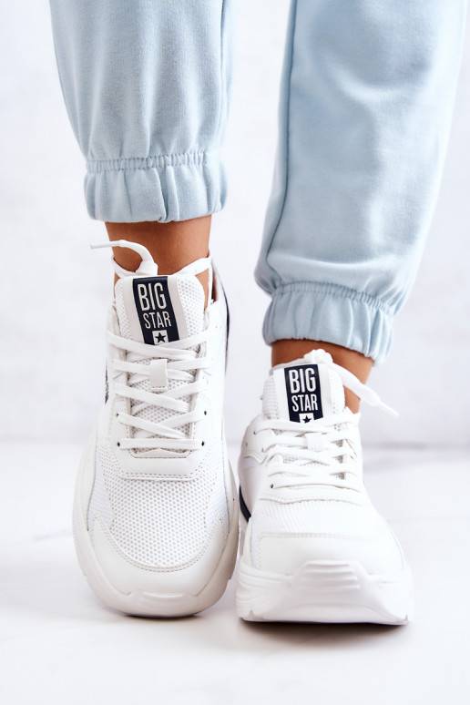 Fashionable Sneakers Big Star White Fashionable Sneakers Big Star White