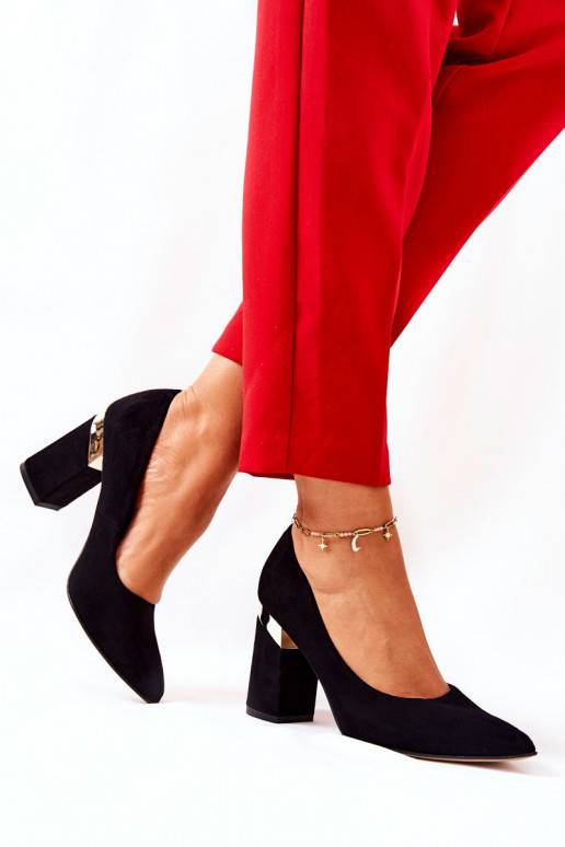 Suede pumps Lewski Black Suede pumps Lewski Black