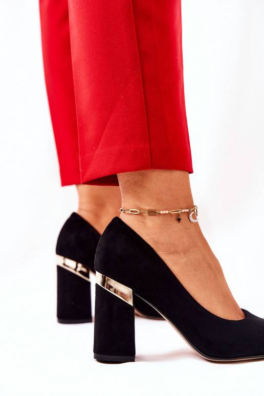 Suede pumps Lewski Black Suede pumps Lewski Black