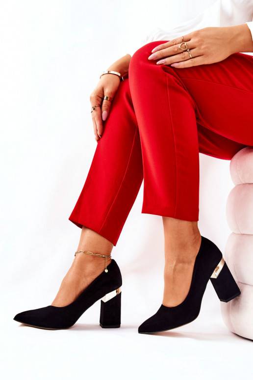 Suede pumps Lewski Black Suede pumps Lewski Black