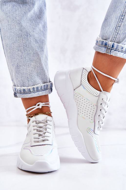 Classic Women's Sneakers White Carly