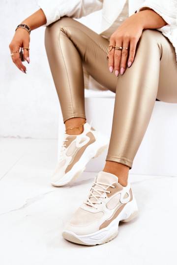 Sports Shoes Beige Retroque 2