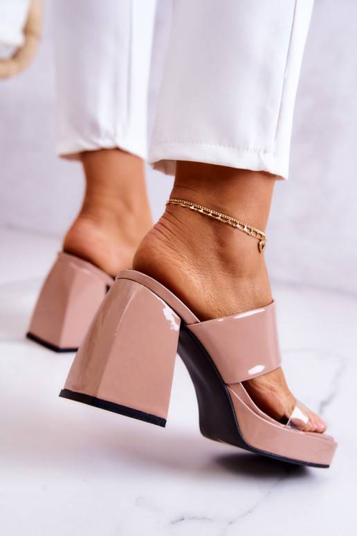 Lacquered Slippers On A Bar Dark... Lacquered Slippers On A Bar Dark...