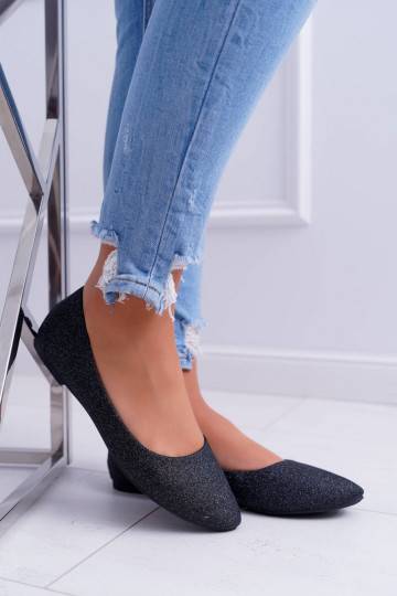 Glitter Ballerinas Black Tiffy 2