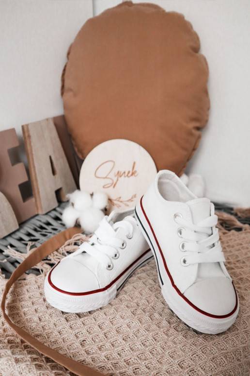 Children's Sneakers in White from Filemon