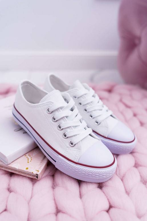Children's Sneakers in White from Filemon