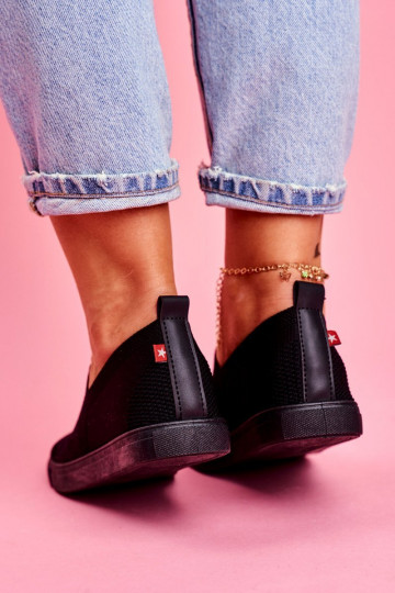 Women's Slip-on Sneakers Big Star Black FF274A609 2