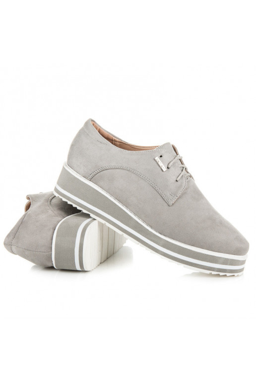 Grey shoes