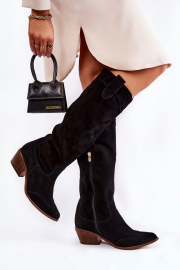 Women's High Heel Boots Lewski  Black 2