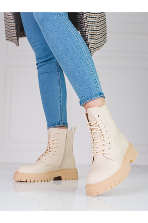 beige boots  Shelovet