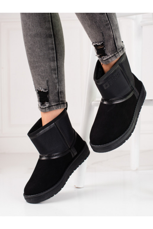copy of black of suede Women's snow boots  BIG STAR KK274614
