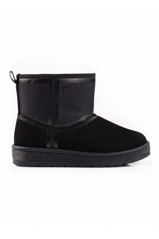 copy of black of suede Women's snow boots  BIG STAR KK274614
