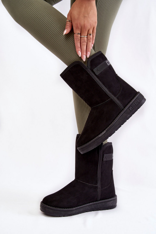 Women's High Snow Boots Big Star Black Women's High Snow Boots Big Star Black