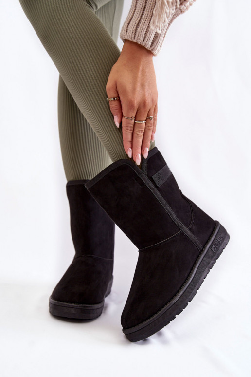 Women's High Snow Boots Big Star Black