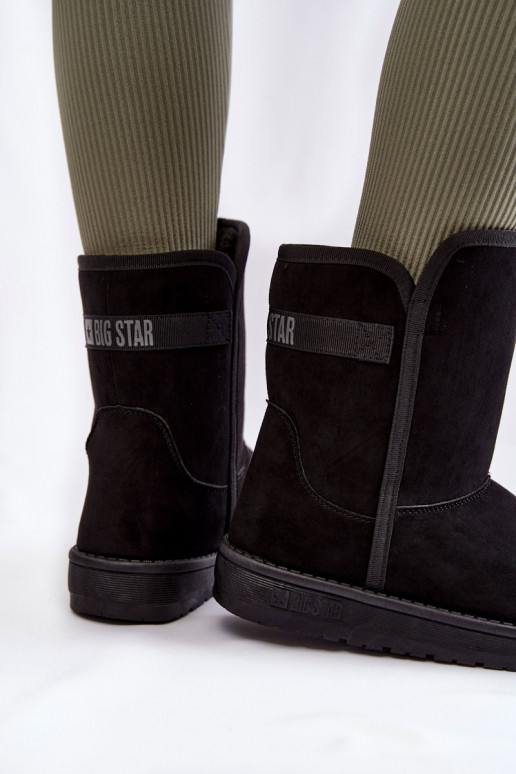 Women's High Snow Boots Big Star Black