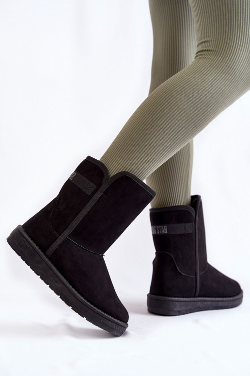 Women's High Snow Boots Big Star Black Women's High Snow Boots Big Star Black