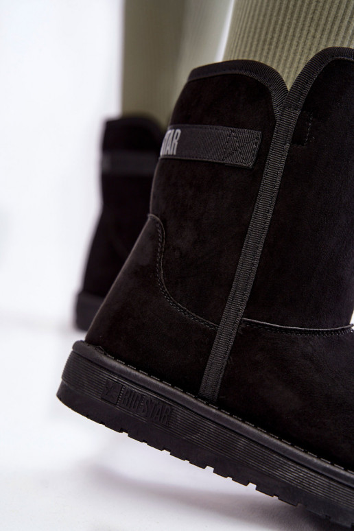 Women's High Snow Boots Big Star Black