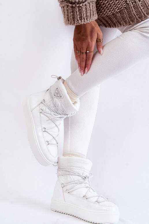 Women's Fashionable Lace-up Snow... Women's Fashionable Lace-up Snow...