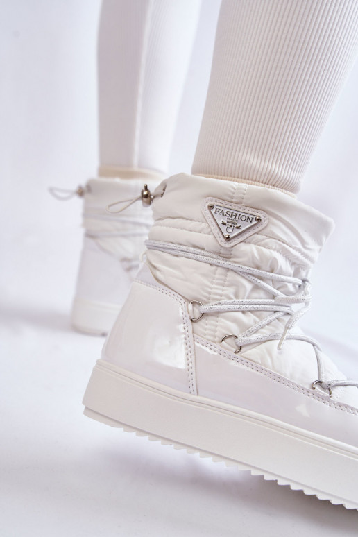 Women's Fashionable Lace-up Snow... Women's Fashionable Lace-up Snow...