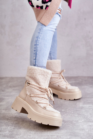 Women's snow boots with...