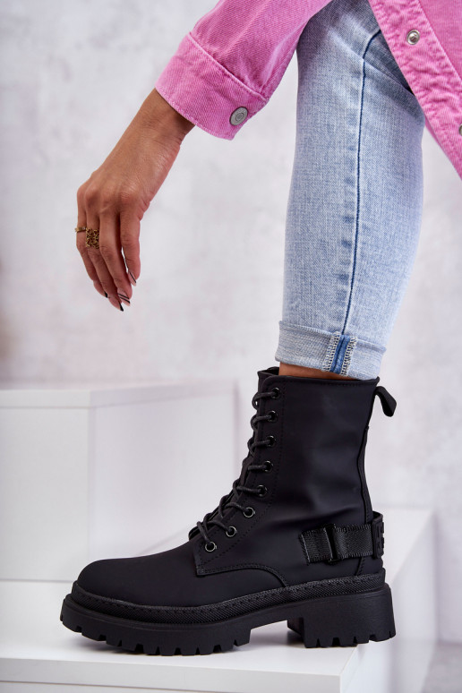 Women's Warm Boots With Zipper Black... Women's Warm Boots With Zipper Black...