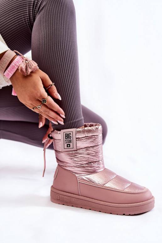 Women's Snow Boots Big Star Pink