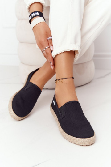 Espadrilles On A Braided...