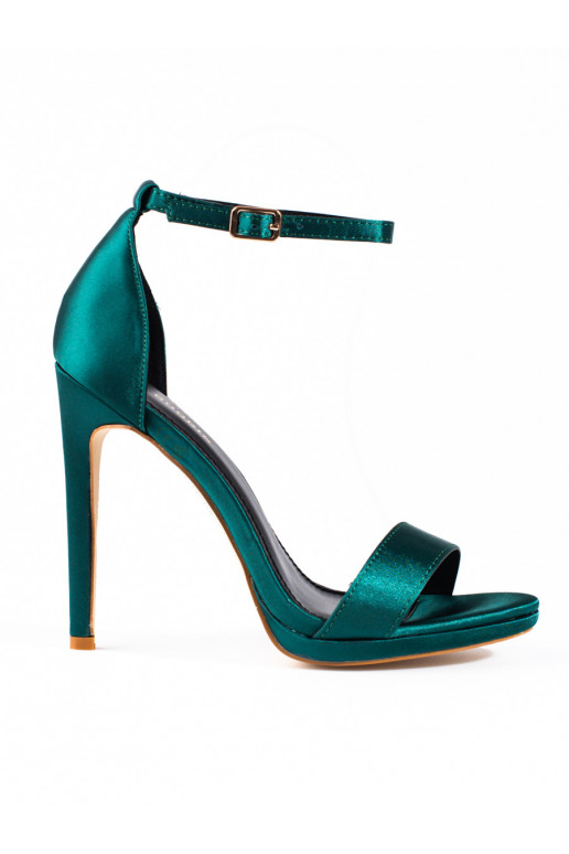 green color sandals   Shelovet green color sandals   Shelovet