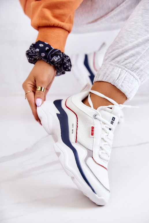 Women's sports shoes Big Star White