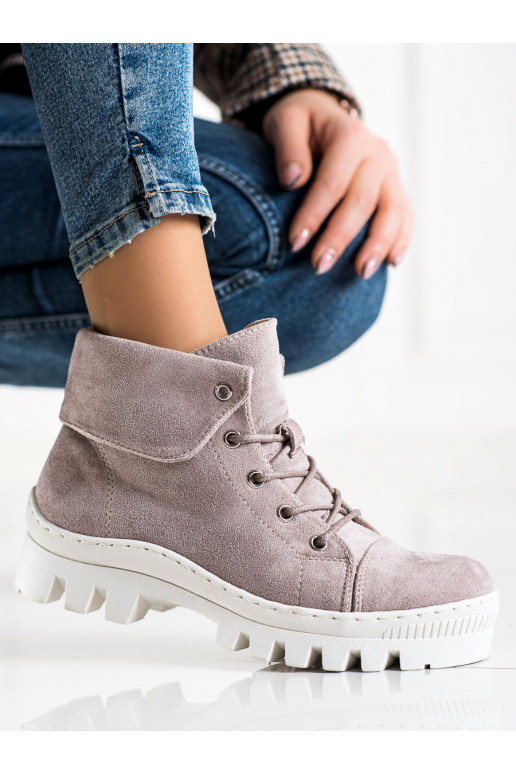 purple Women's boots S.Barski
