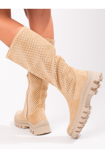 Suede long boots Potocki 2