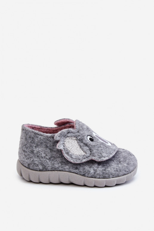 Children's Slippers Befado Koala 620P001 Gray