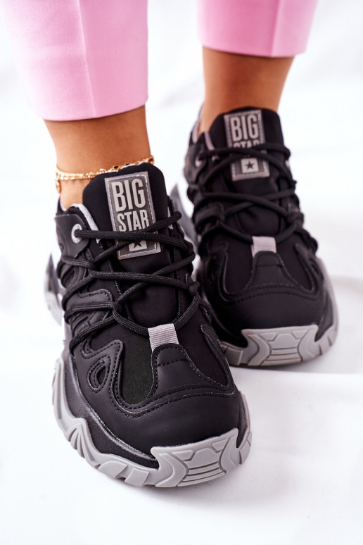 Women's Sport Shoes Memory Foam Big Star Black