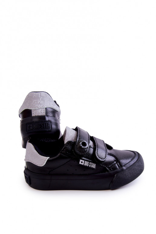 copy of Children's Sneakers With Velcro Big Star JJ374110 Black and Grey