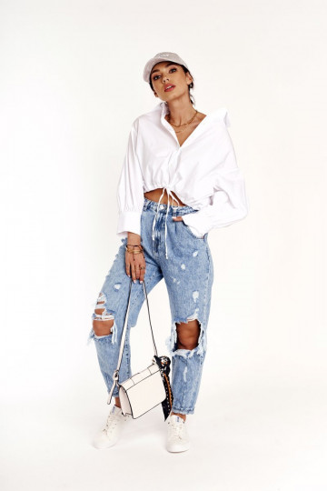 Women's Low Sneakers Big Star White 2
