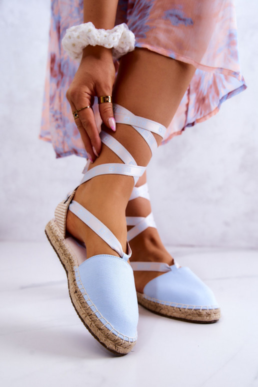 Women's Tied Espadrilles Big Star  Blue